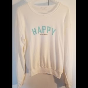 Spiritual Gangster Happy Graphic Sweatshirt